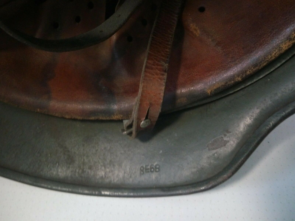 Original WW2 casque KM allemand M35 german helmet T68/60 deutsch stahlhelm elite