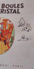 BD TINTIN les sept boules de cristal - DEDICACE PAR HERGE