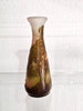VASE ÉMILE GALLÉ(1846-1904) LACUSTRE. ART-NOUVEAU. NANCY. DAUM