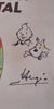 BD TINTIN les sept boules de cristal - DEDICACE PAR HERGE