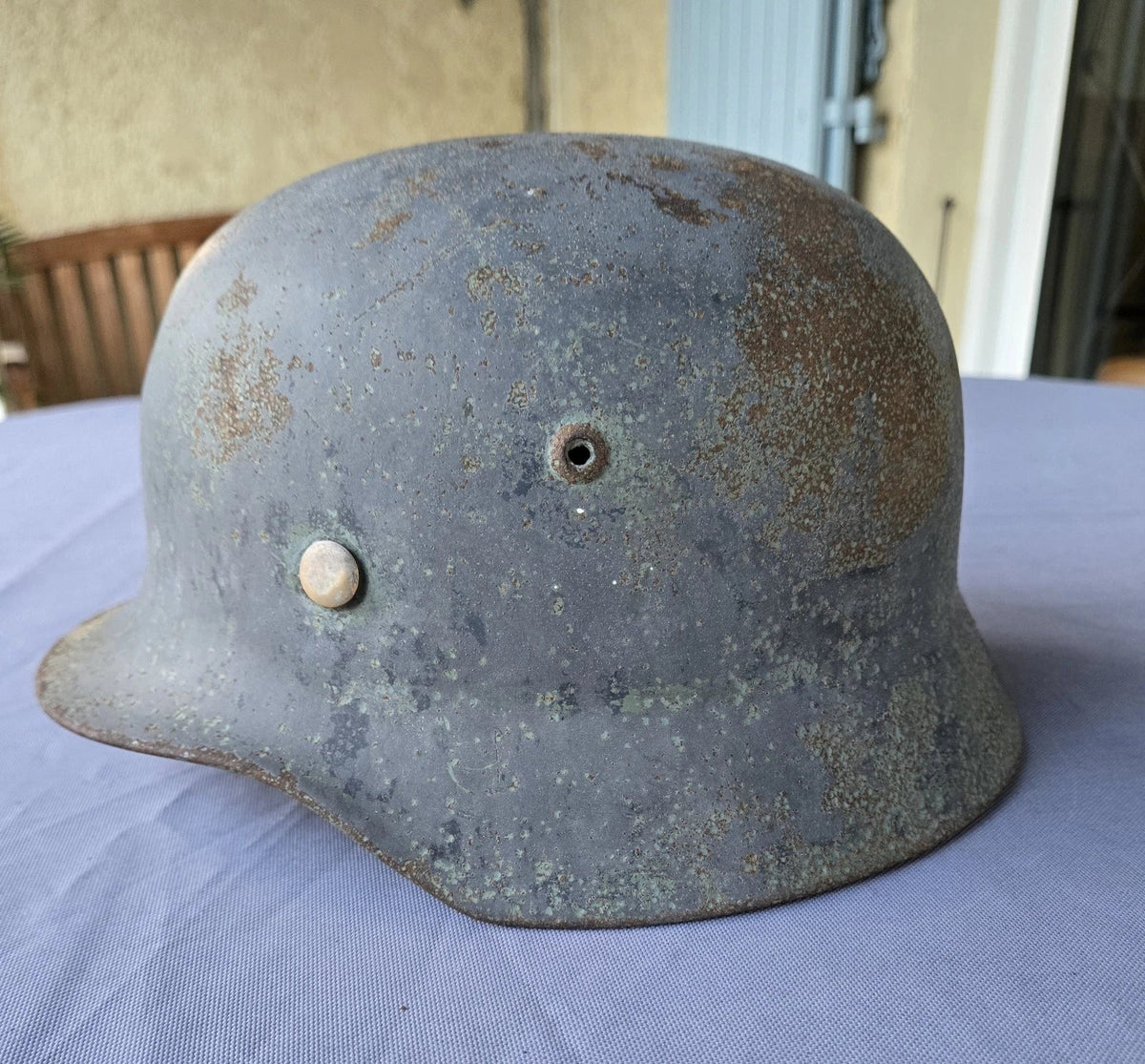 Authentique Casque allemand ww2 Stahlhelm M35