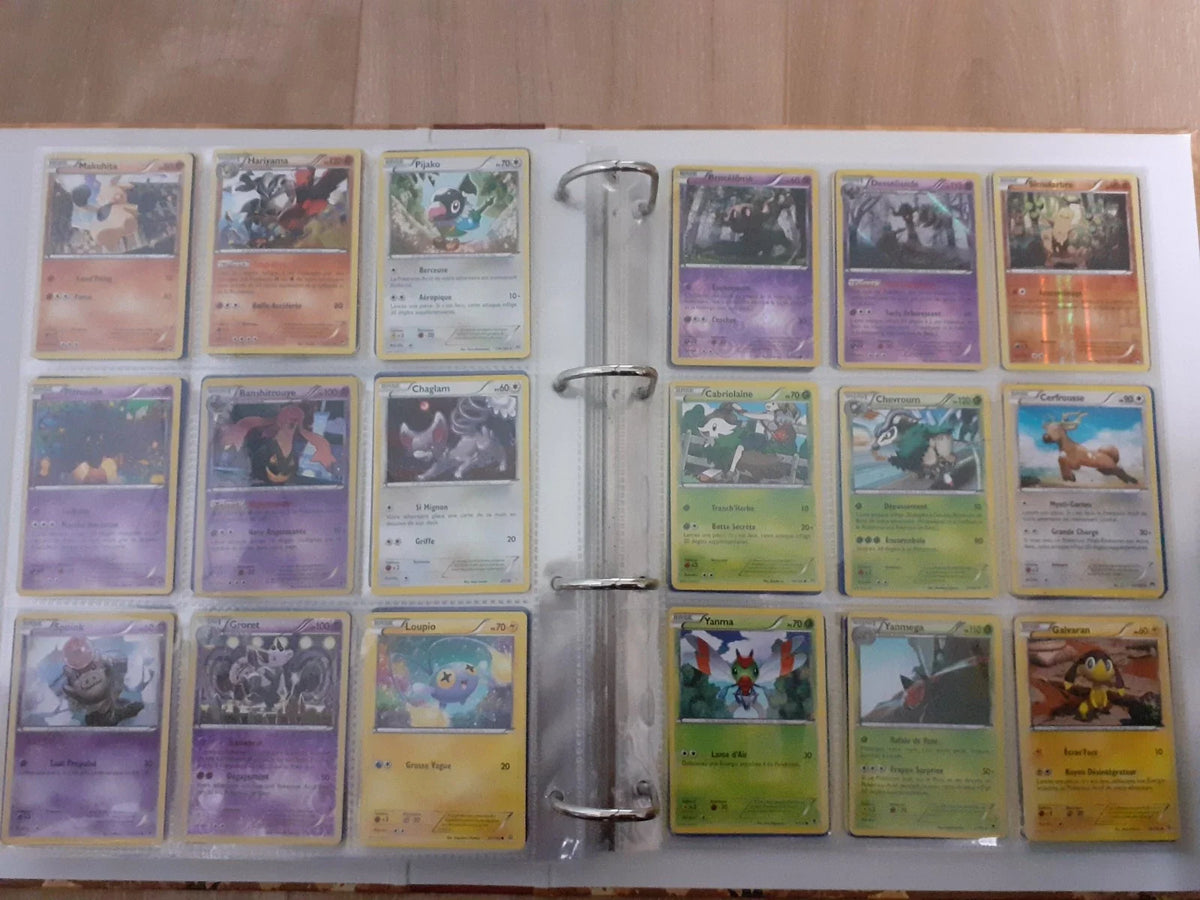 Classeur 360 Cartes Pokémon Fr Anciennes Vintage de 2007 à 2018 Holo Reverses...
