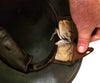 AUTHENTIQUE Casque / helmet Allemand Ww1 / 14-18 Camouflé RARE