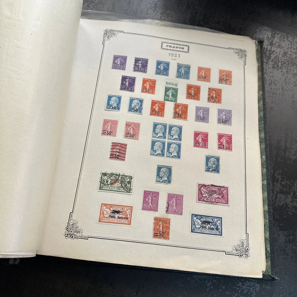 Lot Collection de France , Colonie, Monde Timbres Neuf et oblitérer bonnes valeur