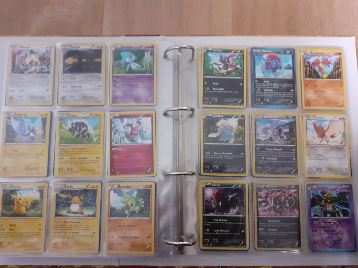 Classeur 360 Cartes Pokémon Fr Anciennes Vintage de 2007 à 2018 Holo Reverses...