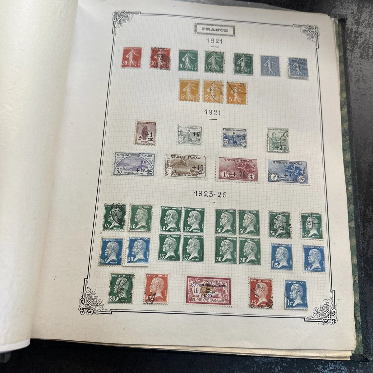 Lot Collection de France , Colonie, Monde Timbres Neuf et oblitérer bonnes valeur