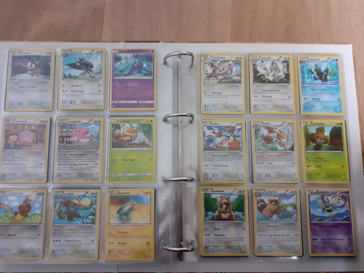 Classeur 360 Cartes Pokémon Fr Anciennes Vintage de 2007 à 2018 Holo Reverses...