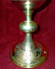 ANCIEN CALICE/COUP ARGENT VERMEIL MINERVE/PIED METAL DORÉ /H.17cm,DIAM.9,5cm/XXè