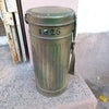 Boite masque gaz Allemand ancien camouflage numéro et attribuée ww2