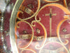 Ostensoir ancien contenant une relique de la Vraie Croix, Jésus et les douze apôtres