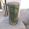 Boite masque gaz Allemand ancien camouflage numéro et attribuée ww2