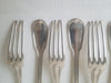 Ménagère 24 pièces en ARGENT. Couverts de table - Poinçons Minerve 1 + S.F.O