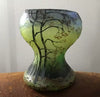 Vase Pâte de Verre signé LEGRAS Décor d'Automne