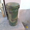 Boite masque gaz Allemand ancien camouflage numéro et attribuée ww2