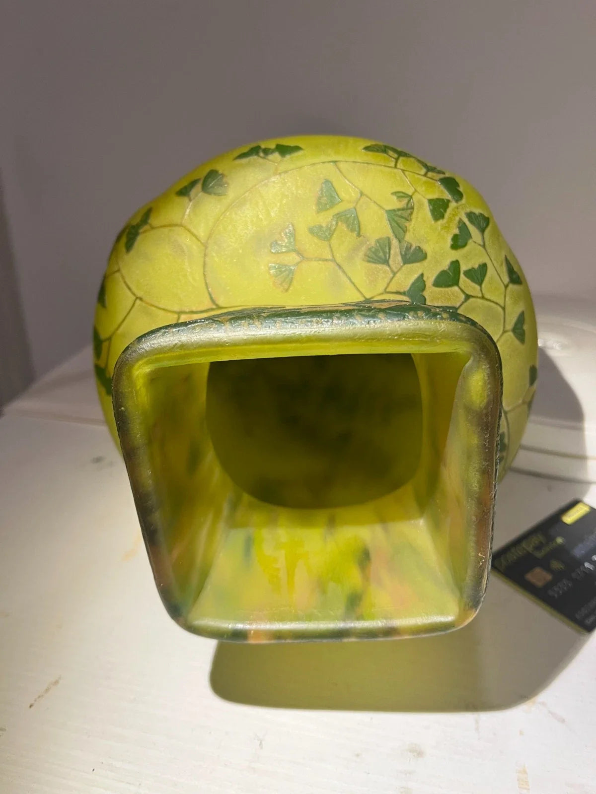 Grand vase Daum Nancy Art Nouveau (vers 1910)