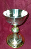 ANCIEN CALICE/COUP ARGENT VERMEIL MINERVE/PIED METAL DORÉ /H.17cm,DIAM.9,5cm/XXè