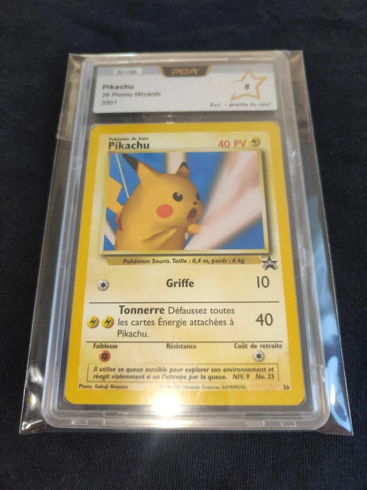 Pokemon Carte Pikachu Promo Snap PCA 8 Wizards Of The Coast No.26 rare 2001