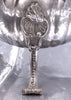 LILLE -RARISSIME GIGANTESQUE TORSADEE VERSEUSE XVIII SIECLE - ARGENT MASSIF 1784