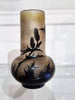 VASE ÉMILE GALLÉ(1846-1904) CYLINDRIQUE. ART-NOUVEAU. NANCY. DAUM