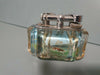 BRIQUET DUNHILL TRES RARE SCENE DE CHASSE CAVALIER ET CHIEN.