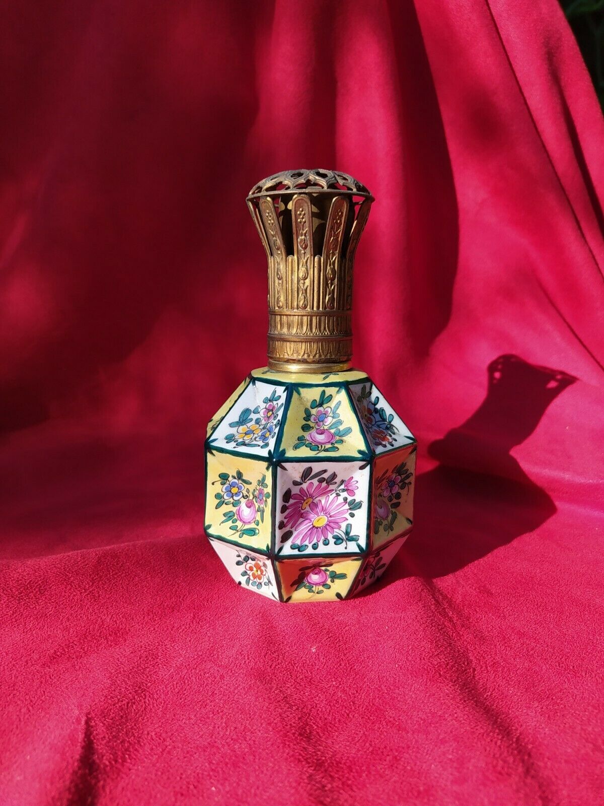 Ancienne Lampe Berger Desvres Fourmaintraux 1930