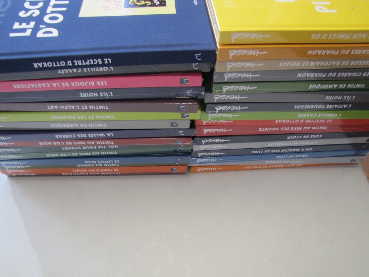 Lot BD Les Archives TINTIN éditions Moulinsart Collection HERGE BD