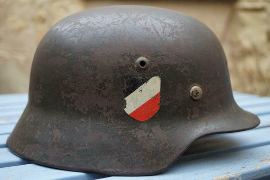 Casque allemand Heer M35 100% original Stahlhelm german helmet ( ww2   )