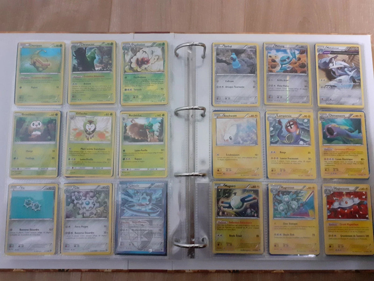 Classeur 360 Cartes Pokémon Fr Anciennes Vintage de 2007 à 2018 Holo Reverses...