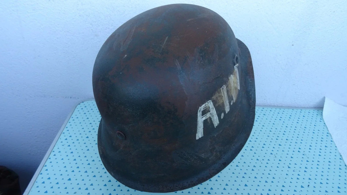 casque FFI (  casque allemand m42  )