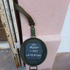 Boite masque gaz Allemand ancien camouflage numéro et attribuée ww2