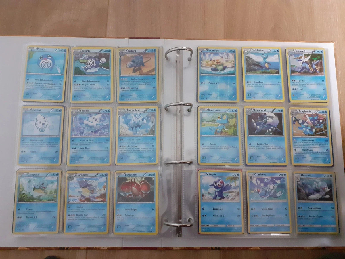 Classeur 360 Cartes Pokémon Fr Anciennes Vintage de 2007 à 2018 Holo Reverses...