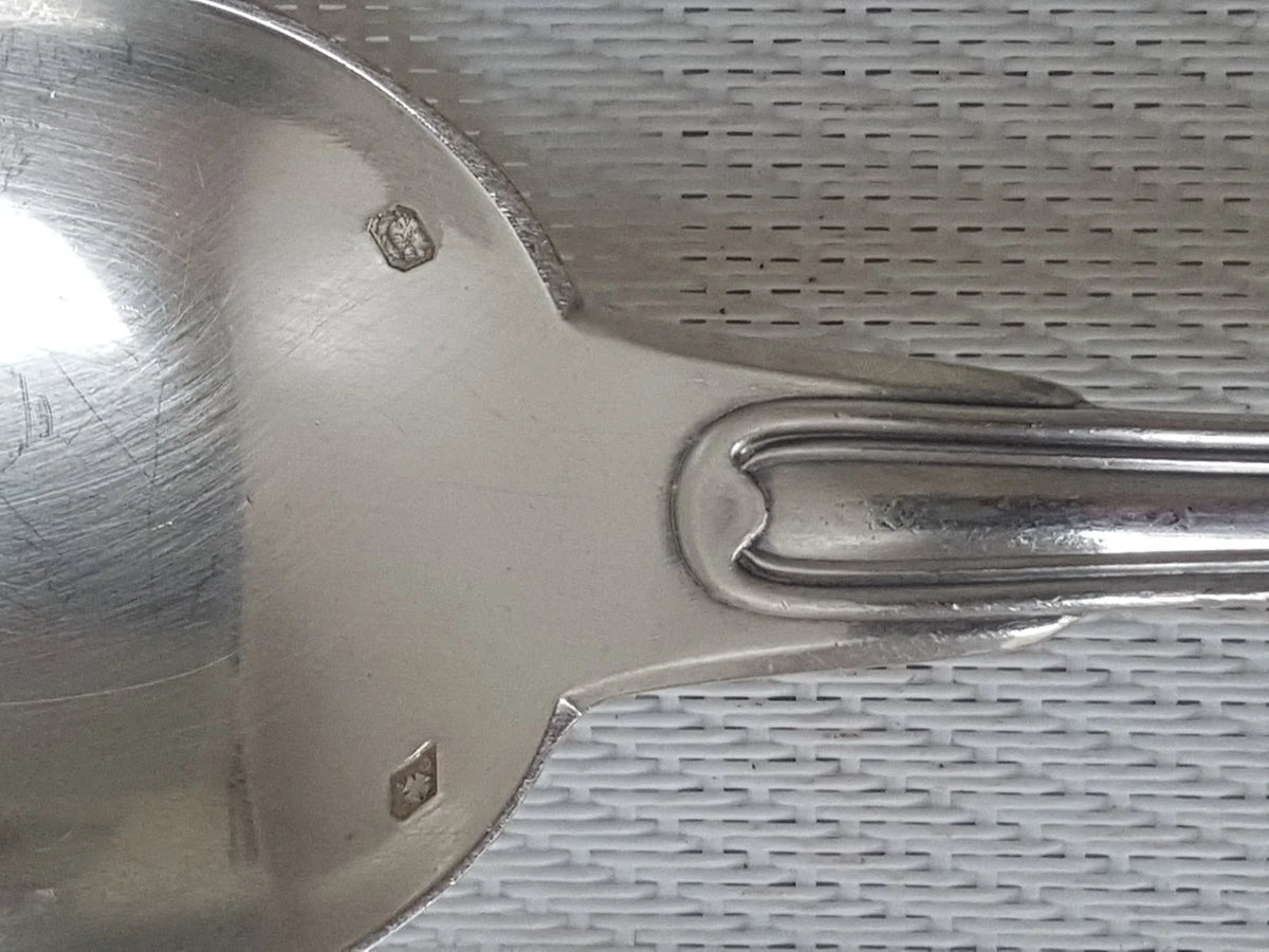 Ménagère 24 pièces en ARGENT. Couverts de table - Poinçons Minerve 1 + S.F.O