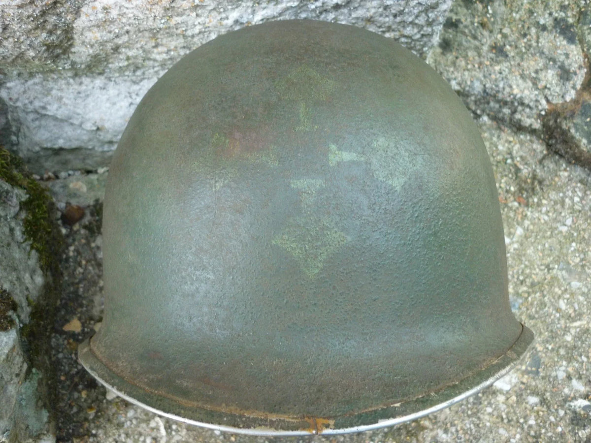 Authentique CASQUE US M1 WW2 AMERICAIN