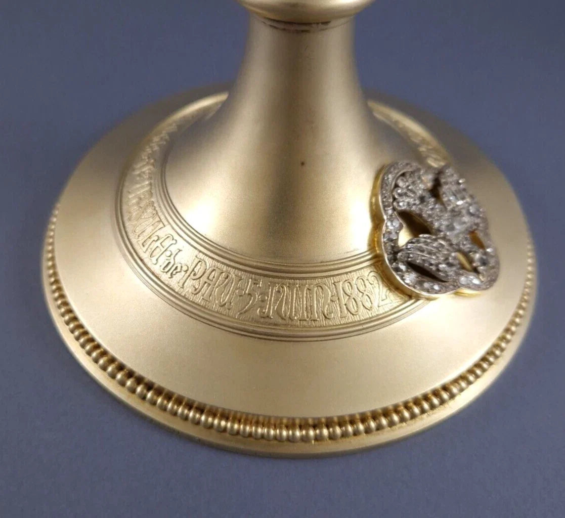 Froment-Meurice: Calice en vermeil Argent massif