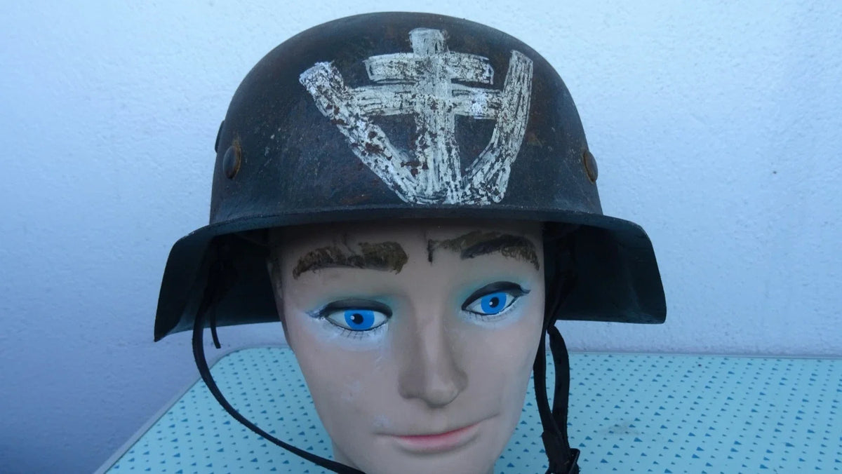 casque FFI (  casque allemand m42  )