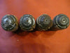 LOT DE 4 ANCIENS MUSELETS CAPSULES DE CHAMPAGNE A ENCOCHES SUR BOUCHON.
