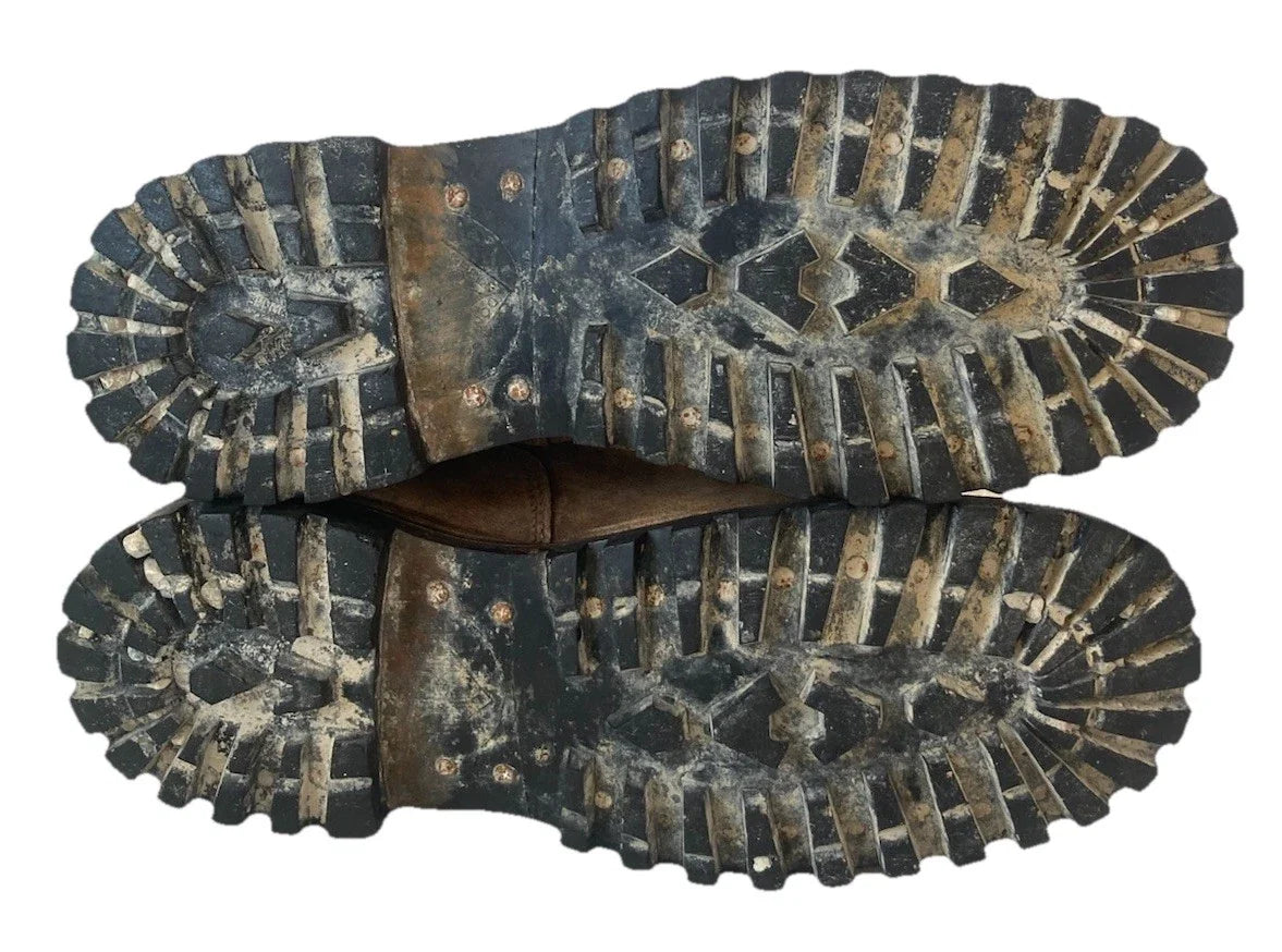 AUTHENTIQUE BOTTE DE SAUT MODÈLE 50 TAP PARACHUTISTE INDOCHINE TAILLE 46
