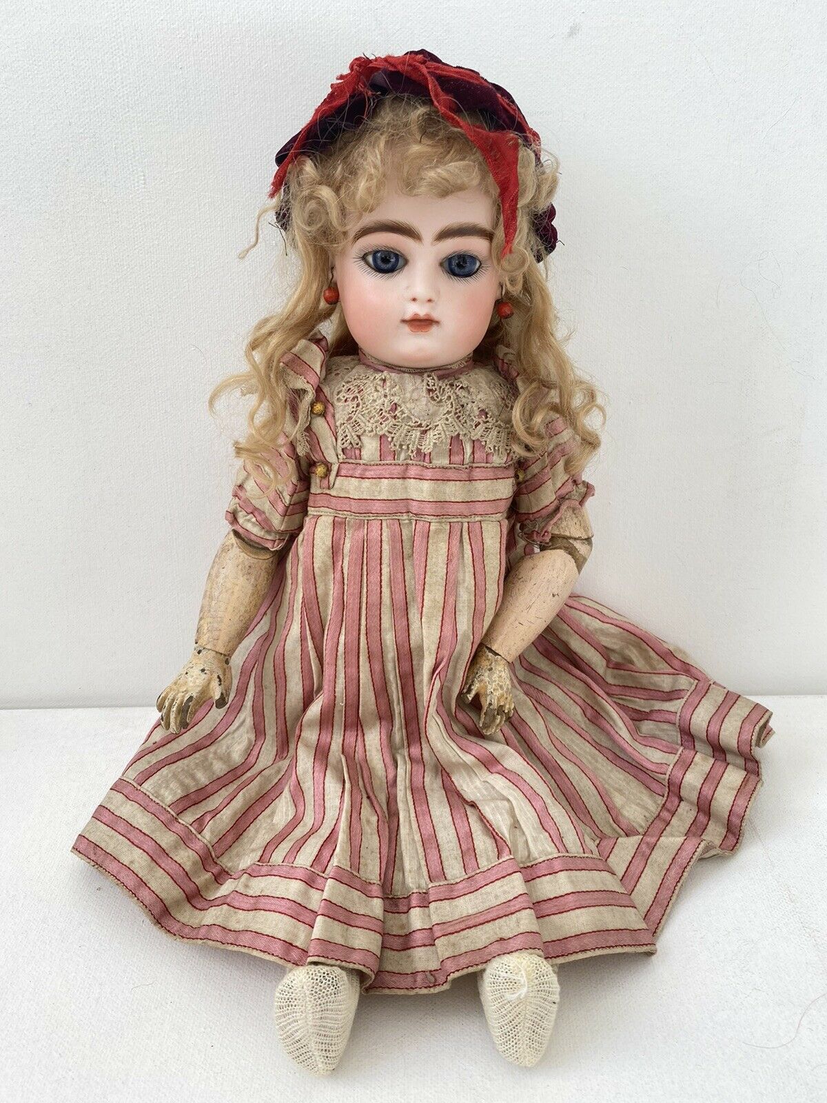 Ancienne Poupée FG François Gaultier Taille 6 No Bru, Éden Bébé Antique Doll