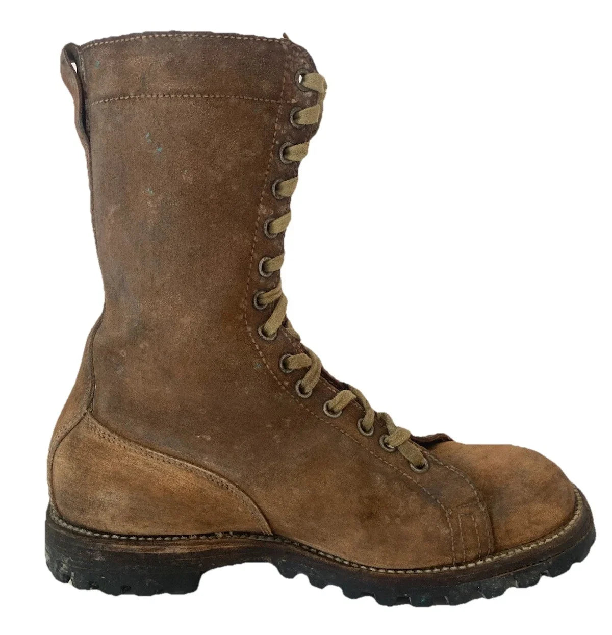 AUTHENTIQUE BOTTE DE SAUT MODÈLE 50 TAP PARACHUTISTE INDOCHINE TAILLE 46