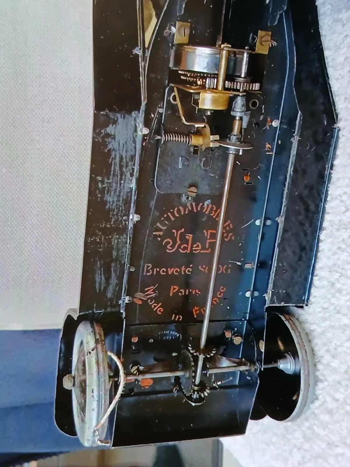 JEP DELAGE CABRIOLET JOUET ANCIEN NO CIJ JRD TOLE