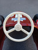 Ancienne voiture a pédales Ferrari sharknose Morellet guėrineau