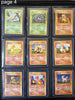 Classeur POKEMON Master Set Du Set De Base 1996 Japonais Original 103/103