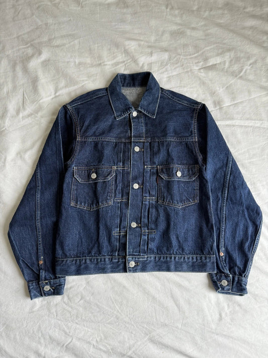 Vintage 1950s Levis 507XX Big E Type 2 Denim Jacket Selvedge 38-40 
