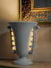 Lampe vasque Art Déco en plâtre, Années 1940