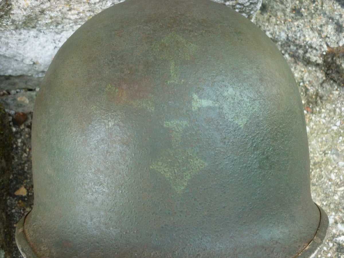 Authentique CASQUE US M1 WW2 AMERICAIN