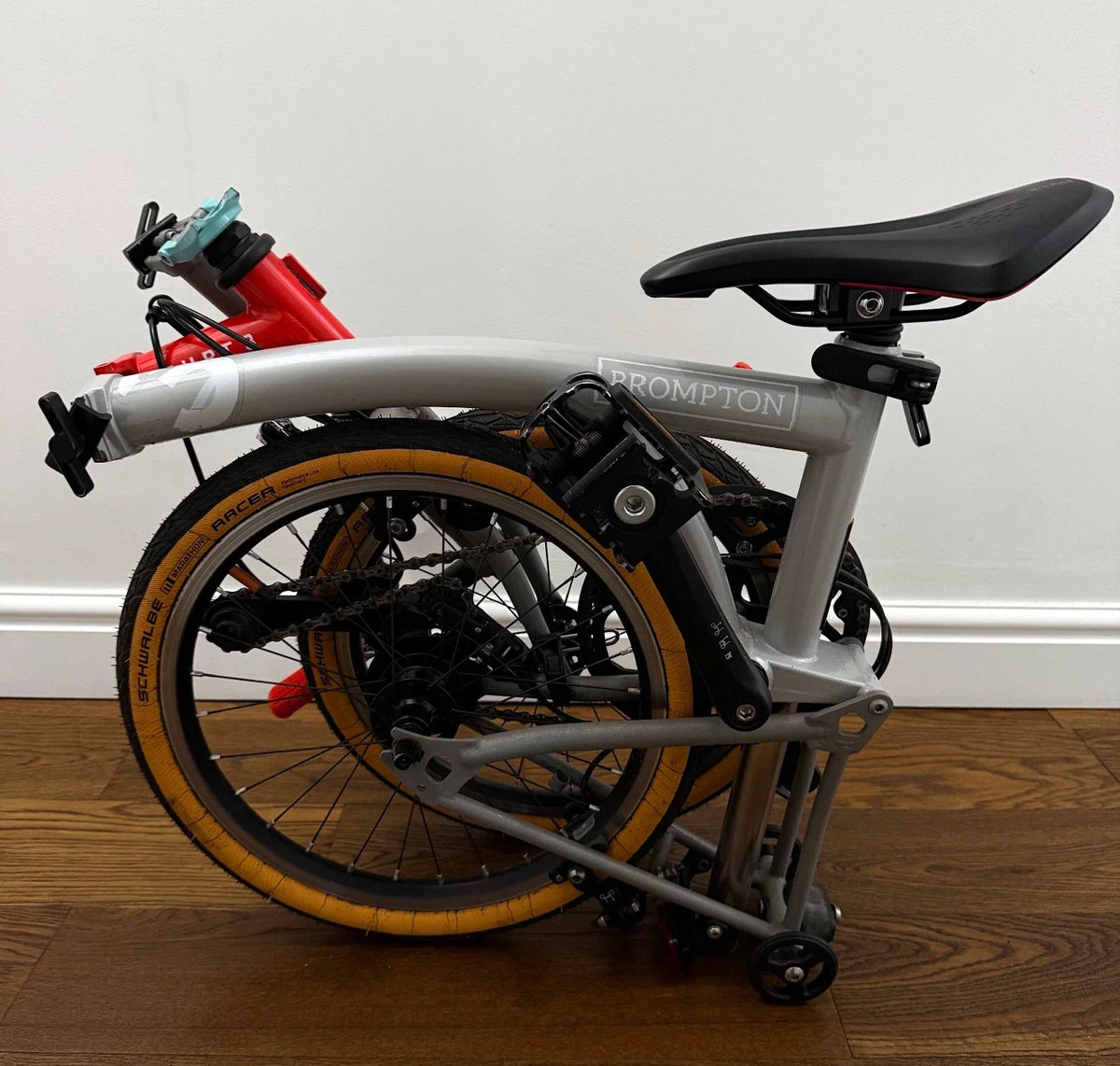 Vélo pliant Brompton x CHPT3 4e édition V4 titane édition limitée Londres Royaume-Uni-