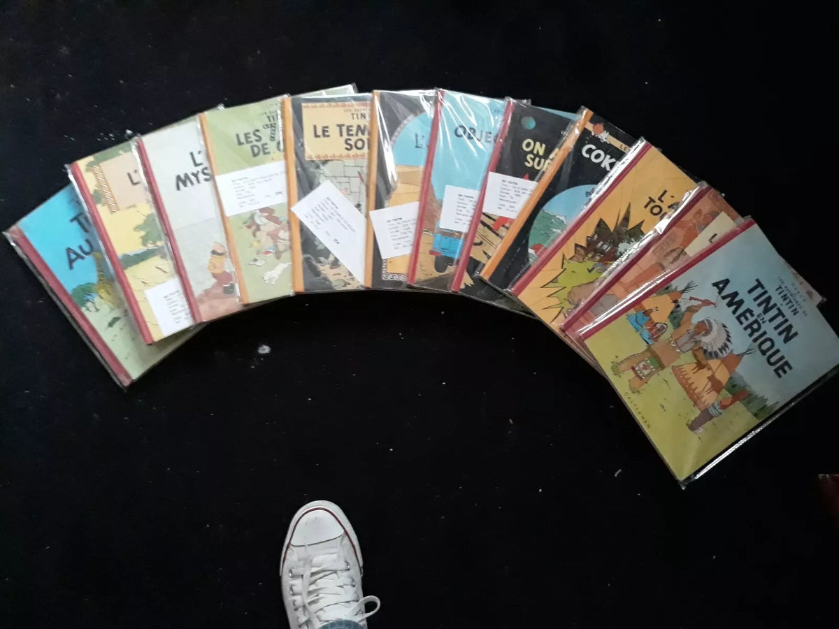Lot de bd tintin collection