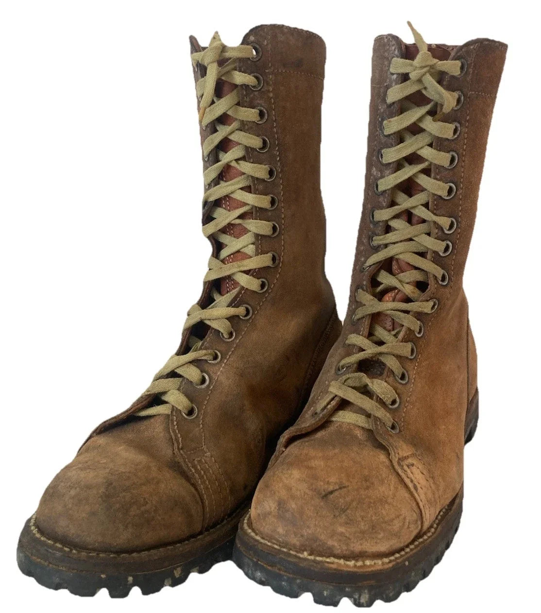 AUTHENTIQUE BOTTE DE SAUT MODÈLE 50 TAP PARACHUTISTE INDOCHINE TAILLE 46