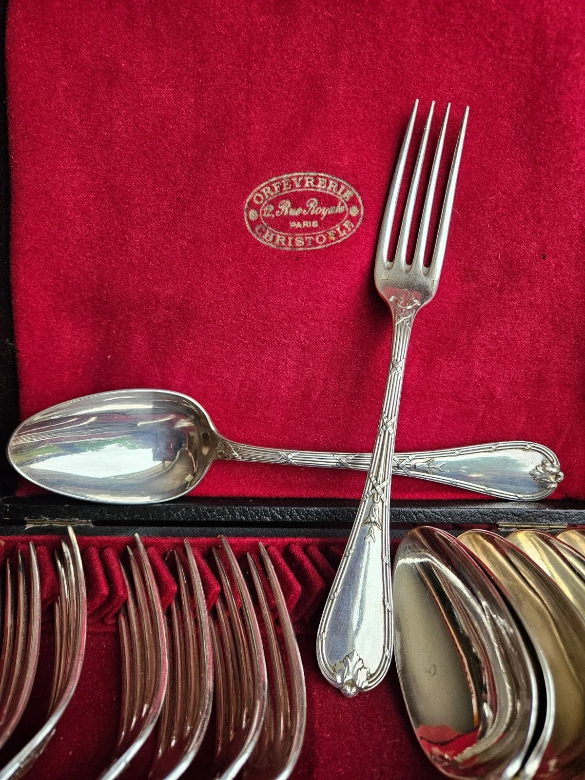 Ménagère ancienne orfévrerie Christofle