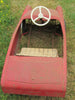 Voiture à pédales ancienne DS 19 de 1962 marque Morellet Guérineau
